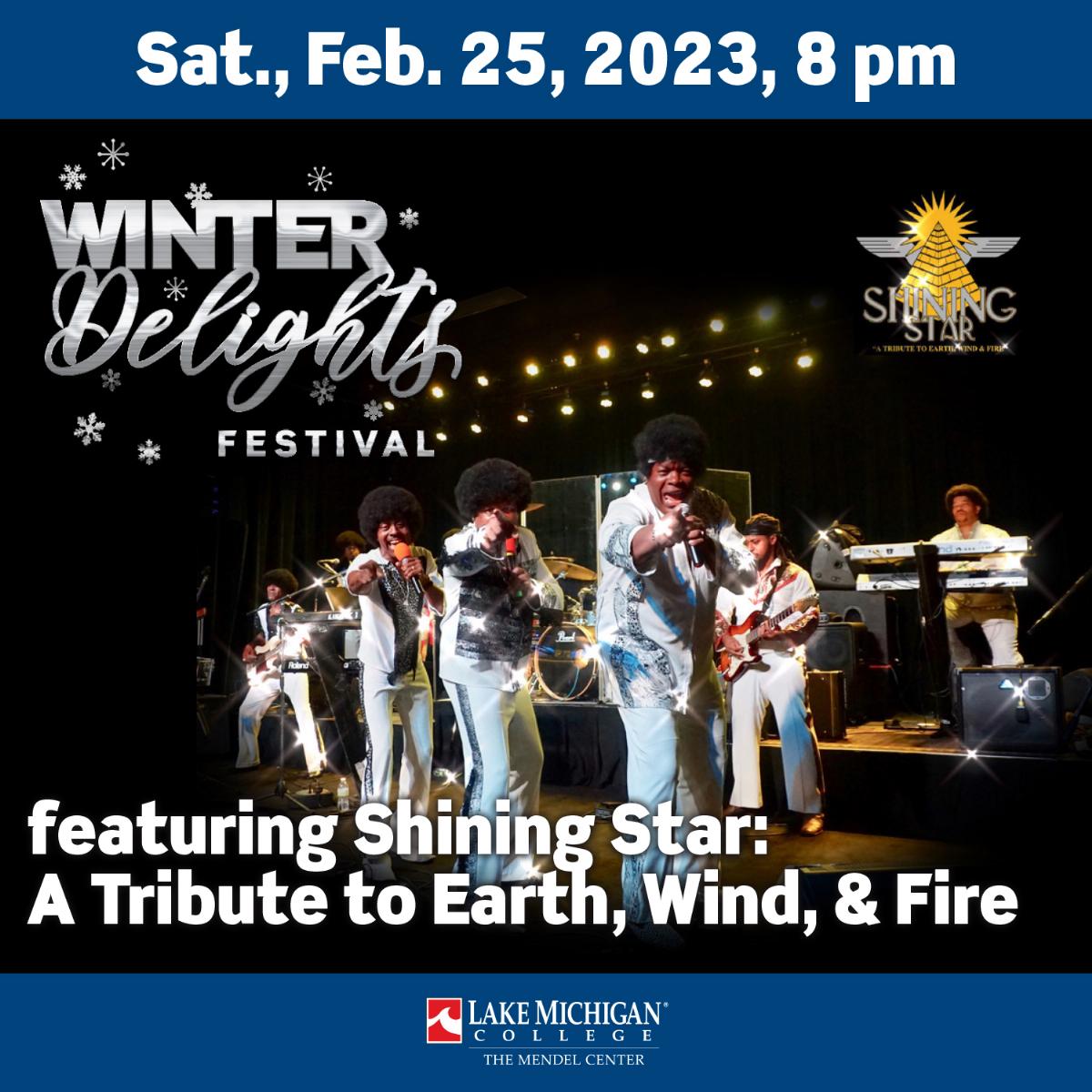 Winter Delights with Shining Star: A Tribute to Earth, Wind, & Fire